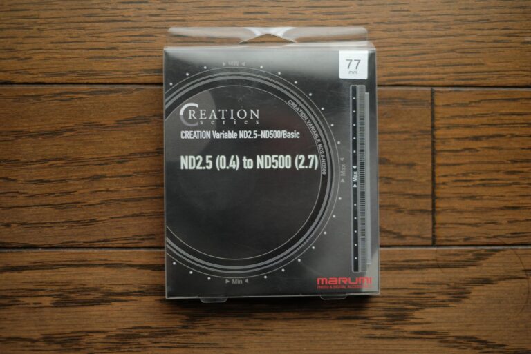 棚ずれ品 58mm Creation Variable ND2.5-ND500 Basic OUTLET