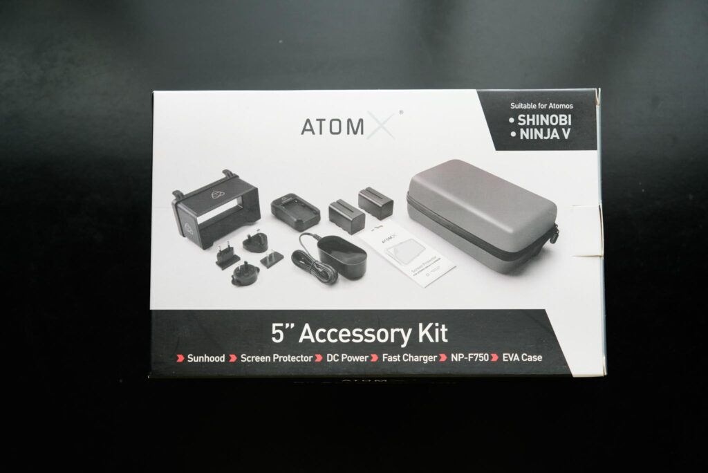 Atomos ninja v & 正規アクセサリーキット　1tb-SSDセット